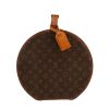 Boite à chapeaux Louis Vuitton  Boîte chapeau 30 en toile monogram marron et cuir naturel - 360 thumbnail