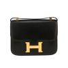 Hermès  Constance handbag  in black box leather - 360 thumbnail