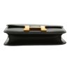 Hermès  Constance handbag  in black box leather - Detail D1 thumbnail