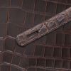 Hermès  Kelly 35 cm handbag  in brown porosus crocodile - Detail D4 thumbnail