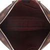 Porte-documents Louis Vuitton  Dandy en toile monogram marron et cuir noir - Detail D3 thumbnail