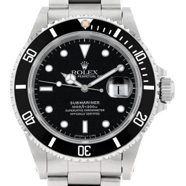 Orologio Rolex Submariner Date in acciaio Ref: Rolex - 16610  Circa 1997