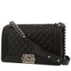 Chanel  Boy shoulder bag  in black quilted leather - 00pp thumbnail