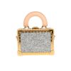 Bauletto Louis Vuitton  Micro Malle Capitale in tela e pelle naturale - 360 thumbnail