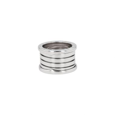 Bulgari B.Zero1 large model ring in white gold, size 49