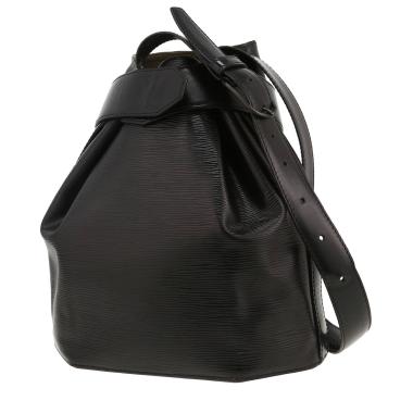 Sac à main Louis Vuitton  Bucket en cuir épi noir
