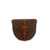 Borsa a tracolla Louis Vuitton  Chantilly in tela monogram marrone e pelle naturale - 360 thumbnail