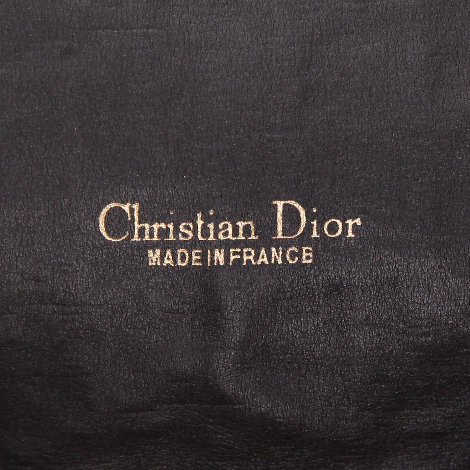 Bolso de mano Dior  Vintage en lona Monogram Oblique beige y negra y cuero negro - Detail D2