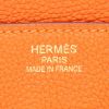 Bolso de mano Hermès  Birkin 35 cm en cuero togo naranja - Detail D2 thumbnail