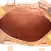 Louis Vuitton  Speedy Editions Limitées handbag  in beige and red canvas  and pink leather - Detail D3 thumbnail