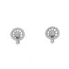 Paire de boucles d'oreilles Boucheron Ma Jolie en or blanc et diamants - 360 thumbnail