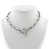 Collar Hermès Chaîne d'Ancre modelo pequeño de plata - 360 thumbnail