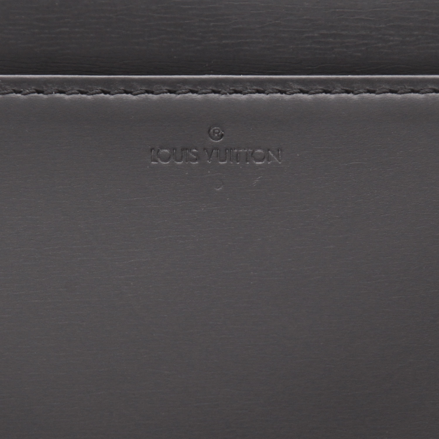 Louis Vuitton   briefcase  in black epi leather - Detail D2
