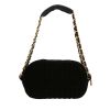 Bolso de mano Chanel  Vintage en terciopelo negro - 360 thumbnail