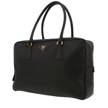 Borsa Prada  Bowling in pelle saffiano nera