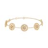 Dior Rose des vents bracelet in yellow gold, mother of pearl and diamonds - 00pp thumbnail