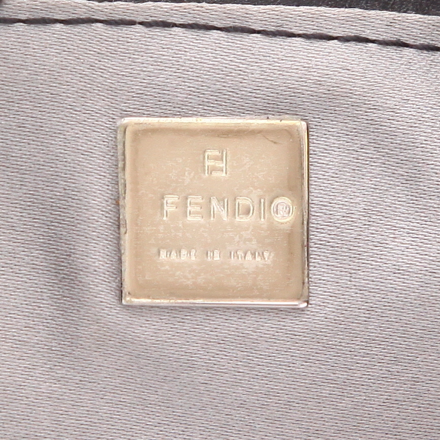 Borsa Fendi   mini  in tela nera - Detail D2