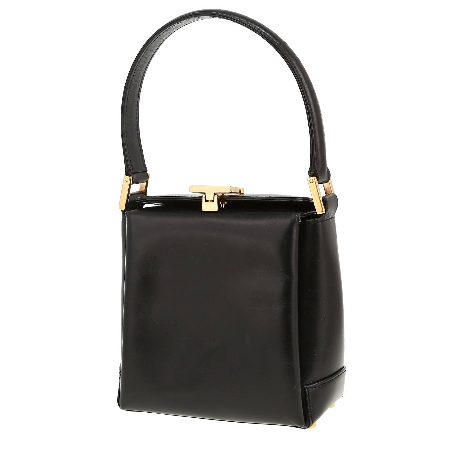 Borsa Gucci  Gucci Vintage in pelle nera