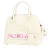 Balenciaga  Ville Top Handle shoulder bag  in white leather - 00pp thumbnail