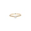 Anello Tiffany & Co Setting in oro rosa, platino e diamante - 360 thumbnail