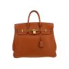 Hermès  Haut à Courroies handbag  in gold togo leather - 360 thumbnail