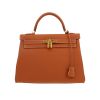 Borsa Hermès  Kelly 32 cm in pelle togo gold - 360 thumbnail