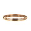 Bracelet années 70 Cartier Trois ors en 3 ors - 360 thumbnail