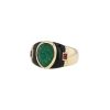 Bague Cartier  en or jaune, chrysoprase et onyx - 00pp thumbnail