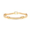 Bracciale Van Cleef & Arpels  in oro giallo e diamanti - 00pp thumbnail