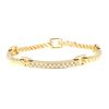 Bracciale Van Cleef & Arpels  in oro giallo e diamanti - 360 thumbnail