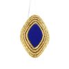 Van Cleef & Arpels   1970's ring in yellow gold and lapis-lazuli - 360 thumbnail