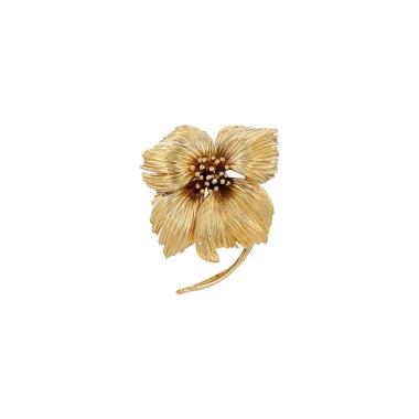 Spilla Van Cleef & Arpels  in oro giallo
