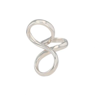 Hermès  ring in silver