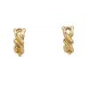 Hermès  earrings in yellow gold - 360 thumbnail