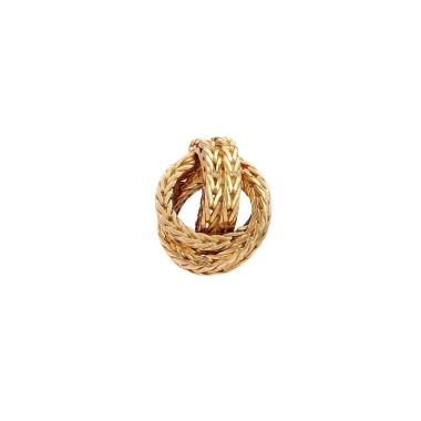 Broche Hermès années 1970 en or jaune