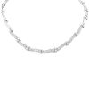 Half-articulated Boucheron  necklace in white gold and diamonds - 00pp thumbnail