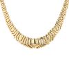 Hald-rigid Boucheron  necklace in yellow gold - 00pp thumbnail