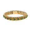 Mellerio  bracelet in yellow gold and emerald - 00pp thumbnail