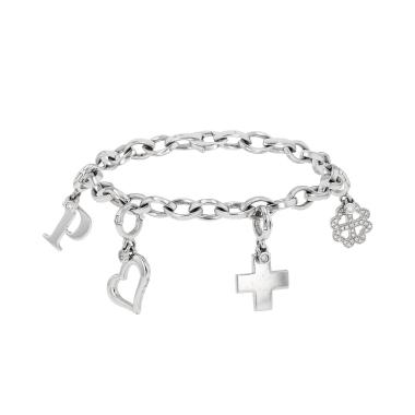 Brazalete Piaget  de oro blanco y diamantes