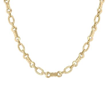 Collana lunga Fred  in oro giallo