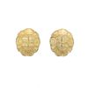 Fred   1970's earrings for non pierced ears in yellow gold - 360 thumbnail