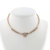 Fred  necklace in yellow gold and diamonds - 360 thumbnail