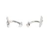 Louis Vuitton  pair of cufflinks in white gold and diamonds - 360 thumbnail