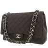 Bolso de mano Chanel  Timeless Maxi Jumbo en jersey gris - 00pp thumbnail