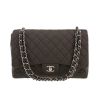 Bolso de mano Chanel  Timeless Maxi Jumbo en jersey gris - 360 thumbnail