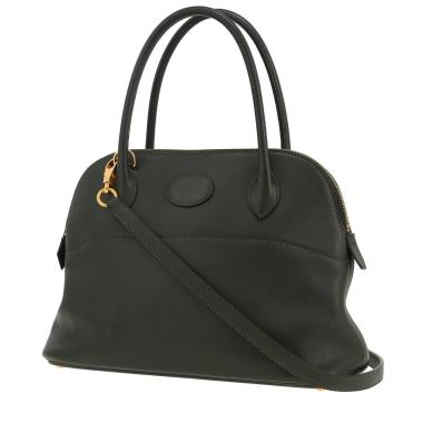 Borsa Hermès  Bolide 25 cm in pelle Swift verde scuro