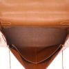 Bolso de mano Hermès  Kelly 32 cm en cuero Courchevel color oro - Detail D3 thumbnail