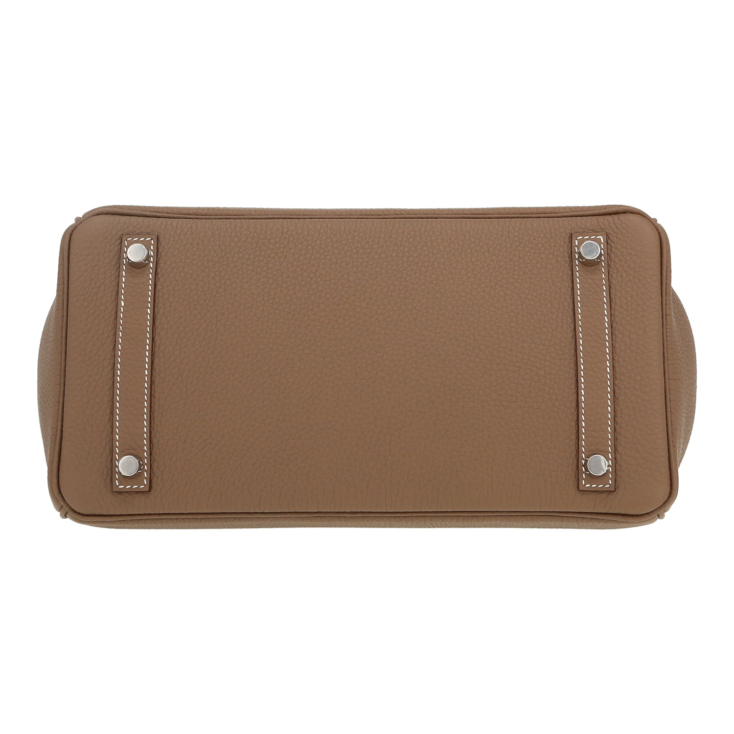 Hermès  Birkin 30 cm handbag  in etoupe togo leather - Detail D1