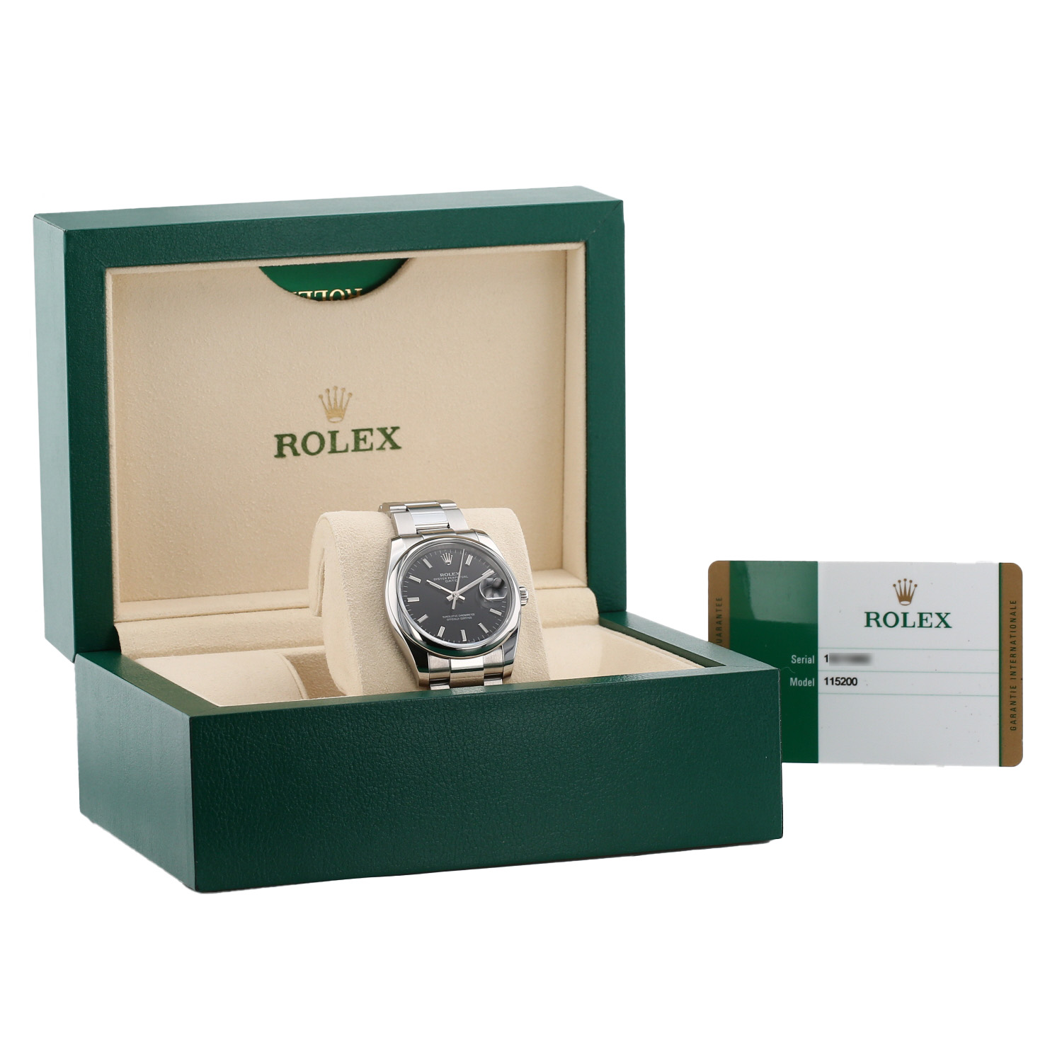 Reloj Rolex Oyster Perpetual Date de acero Ref: Rolex - 115200  Circa 2017 - Detail D2