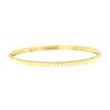 Boucheron Grosgrain small model bracelet in yellow gold - 360 thumbnail